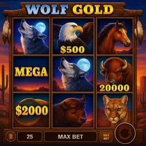BetAlice - Wolf Gold Slot Game - Play with Pragmatic Play